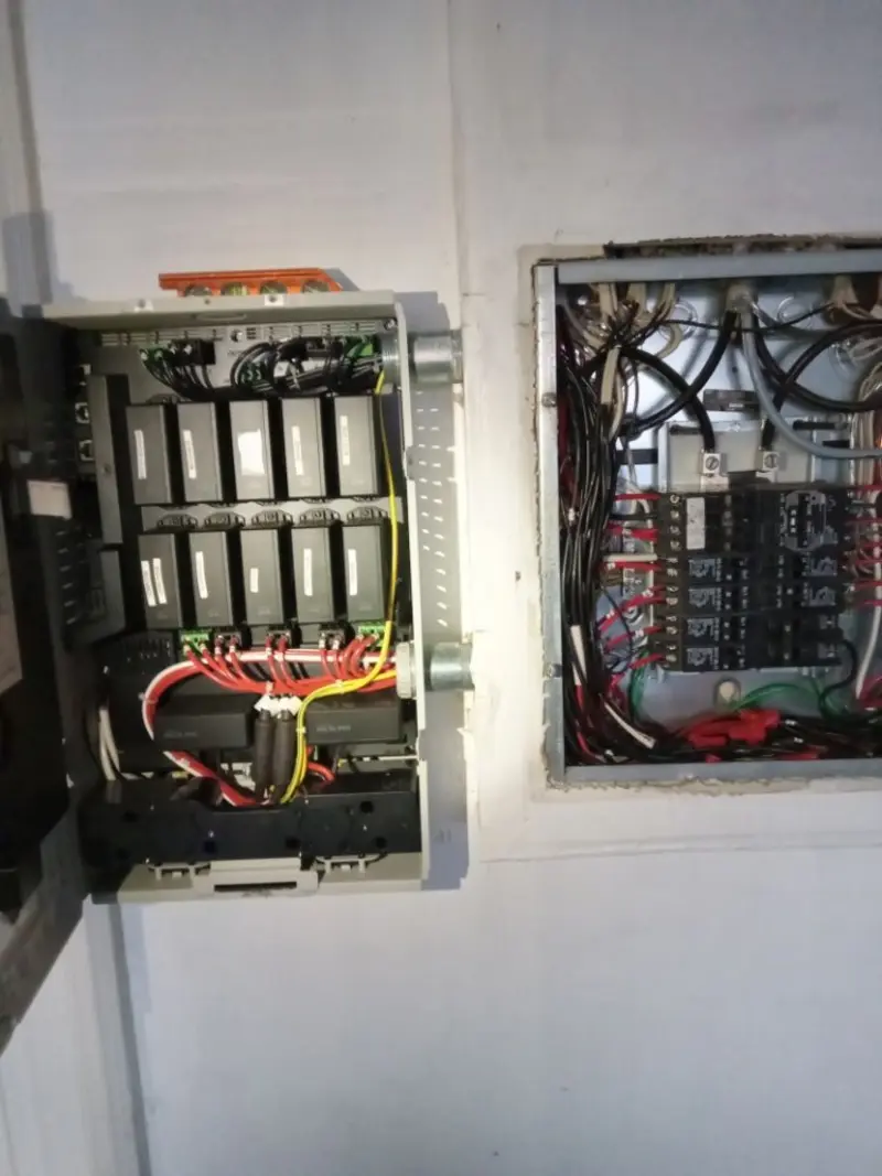Electrical panel upgrade completed for Electrical Inspection in Matteson